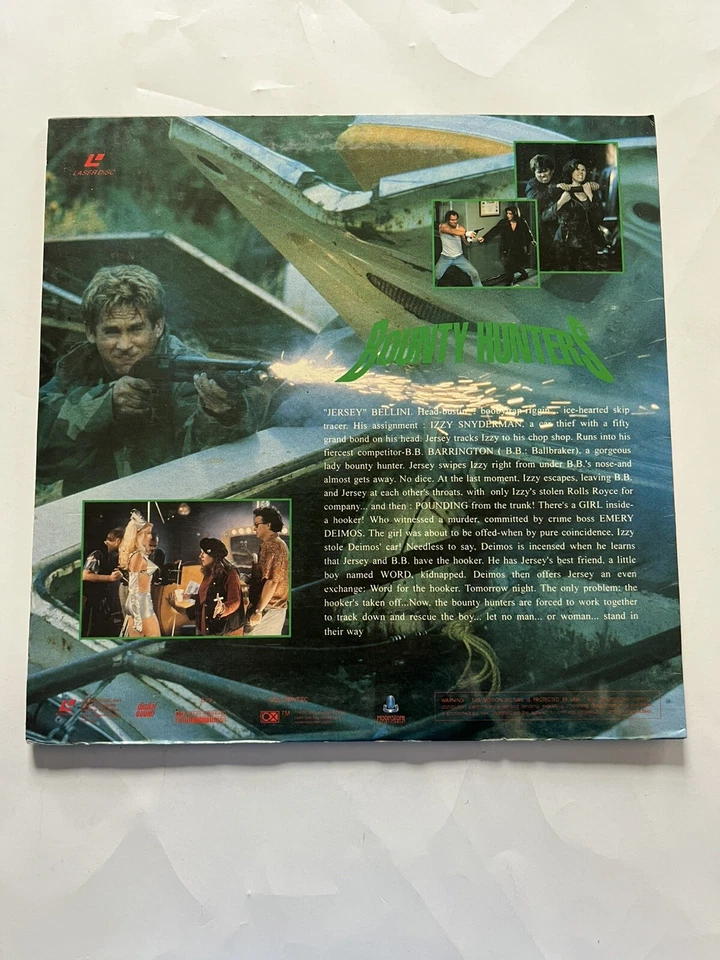 Bounty Hunters Laserdisc Indonesia Michael Dudikoff Lisa Howard - Image 2 of 3