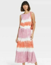 NEW Knox Rose Women's Sleeveless Knit Boho Maxi Dress Size Large