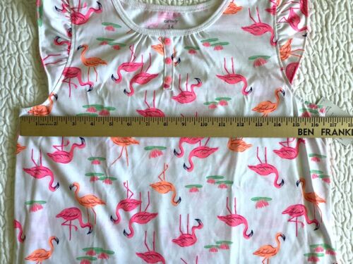 Carter’s Girl’s Pajama Top White/Pink Size 14 NWT - Picture 2 of 5