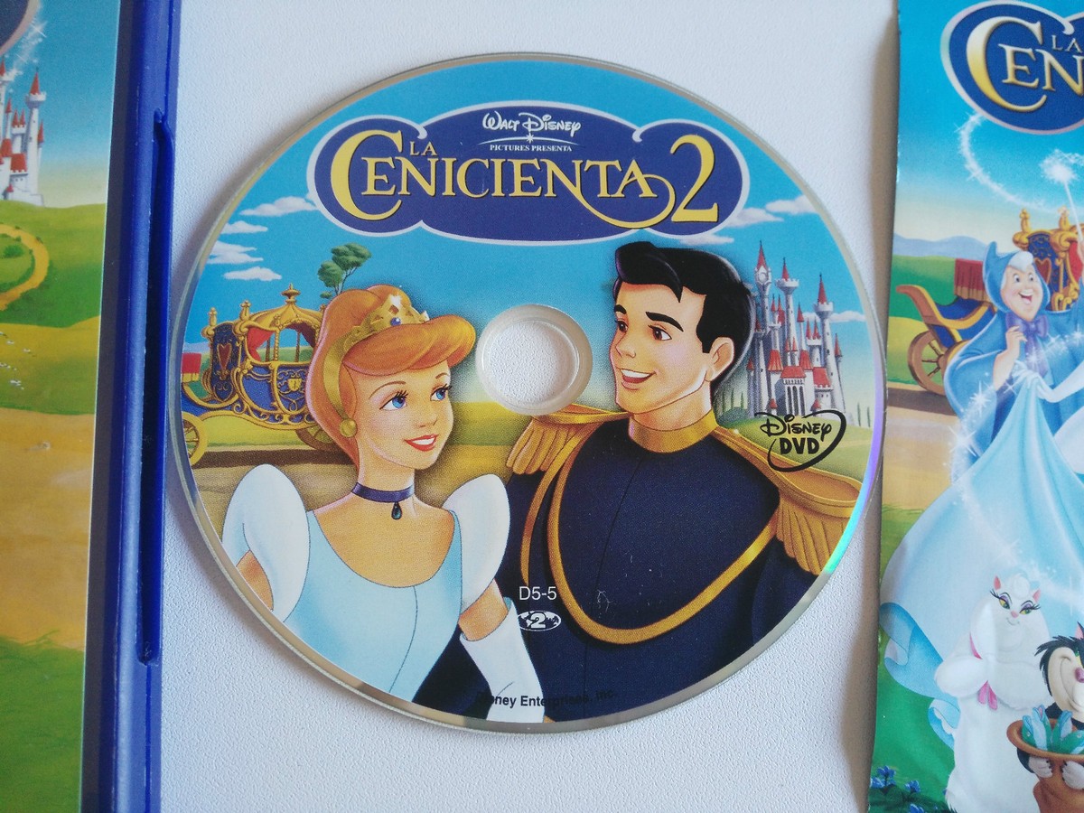 LA CENICIENTA LA MAGIA NO TERMINA A MEDIANOCHE DVD DISNEY