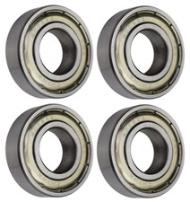 4 Each 6002-ZZ, 6002-2Z, 9102KDD Shielded Radial Ball Bearing 15X32X9 SpinCo