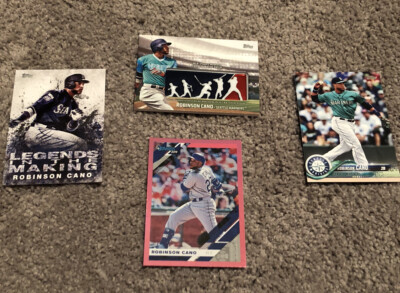 Robinson Cano Players Weekend Insert And Lot Of 3 Cards. Topps/Donruss