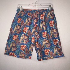 Peter Millar Swim Suit Trunks Seaside Collection Blue Men's Medium