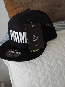 Prime Hydration X Black Glitch Serum Exclusive Merch Drink Snapback Cap Hat New Prime Hydration X Black Cap Hat Glitch Serum Exclusive  main image 4