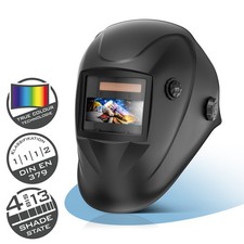 STAHLWERK Automatik Schwei&szlig;helm 3 in 1 WORKER True-Colour DIN 4-13 Optik 1/1/1/2