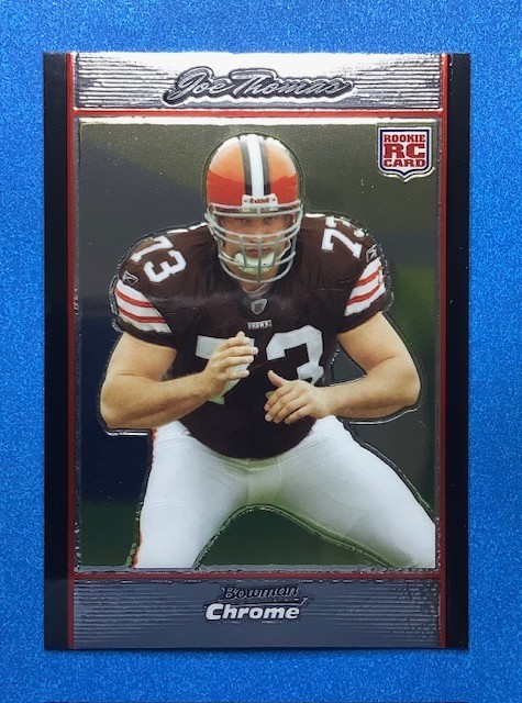 Joe Thomas Bowman Chrome #BC94 Base