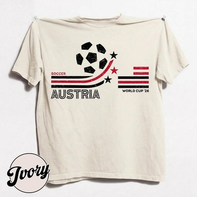 World Cup 26 Austria Team Comfort Colors Unisex Shirt S-4XL