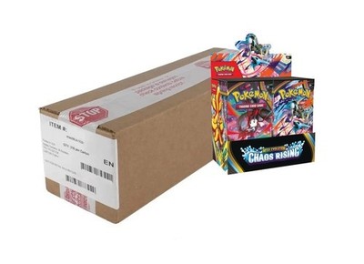 Pokemon TCG ME04 Mega Evolution CHAOS RISING 6 BOX BOOSTER CASE Sealed PREORDER | eBay Pokemon TCG ME04 Mega Evolution CHAOS RISING 6 BOX BOOSTER CASE Sealed PREORDER | eBay