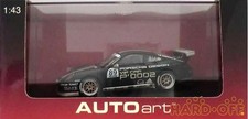 AUTOART #89 Black 1/43 Scale Porsche 911 997 GT3 Cup Minicar