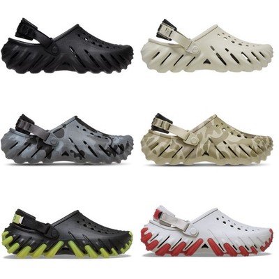 Crocs Echo Clogs Shoes Slides Mens Size 8-13  all colors Casual Comfort Slip On