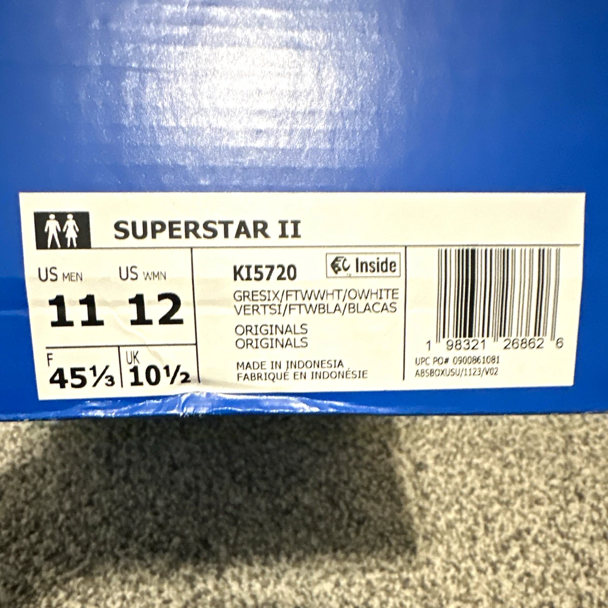 Adidas Superstar Gray for sale | eBay