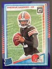 2025 Panini Donruss Optic Shedeur Sanders Rated Rookie Prizm #203