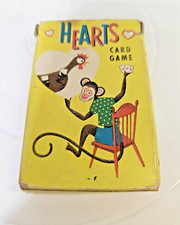vtg hearts card game whitman 45 card deck- complete- B2