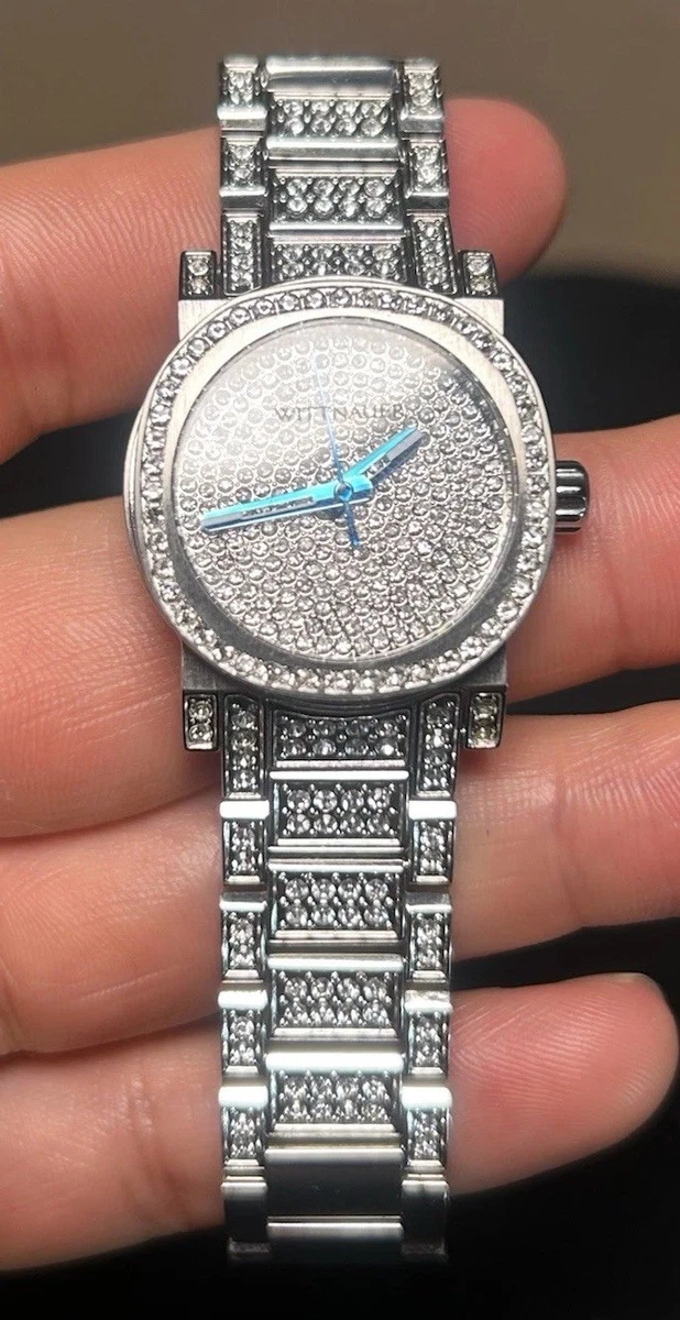 Wittnauer Full Pavé Crystal-Encrusted Dial Quartz Women’s Watch WN4003 Wittnauer Full Pavé Dial Quartz Women main image 2