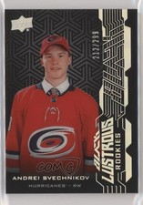 2018-19 SPx UD Black Lustrous Rookies 212/299 Andrei Svechnikov #LR-AS gh0