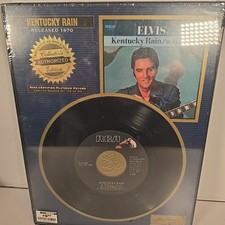 Elvis Presley 1970 RCA 45RPM Record Kentucky Rain Collectors Edition #15 Of 90