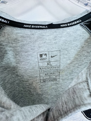 NWT Cincinnati Reds MLB Licensed Nike Baseball Sleeve Field Tee Shirt Size XL - Picture 8 of 16