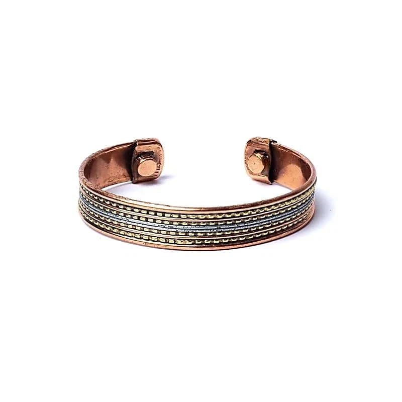 Bracelet magnétique en cuivre - Photo 1/1