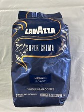 Super Crema Roast Whole Bean Coffee by Lavazza - 35.2 oz Coffee 13.63 per pound