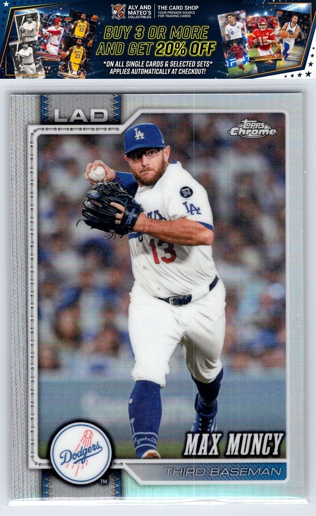 2026 Topps Chrome #44 Max Muncy Refractors