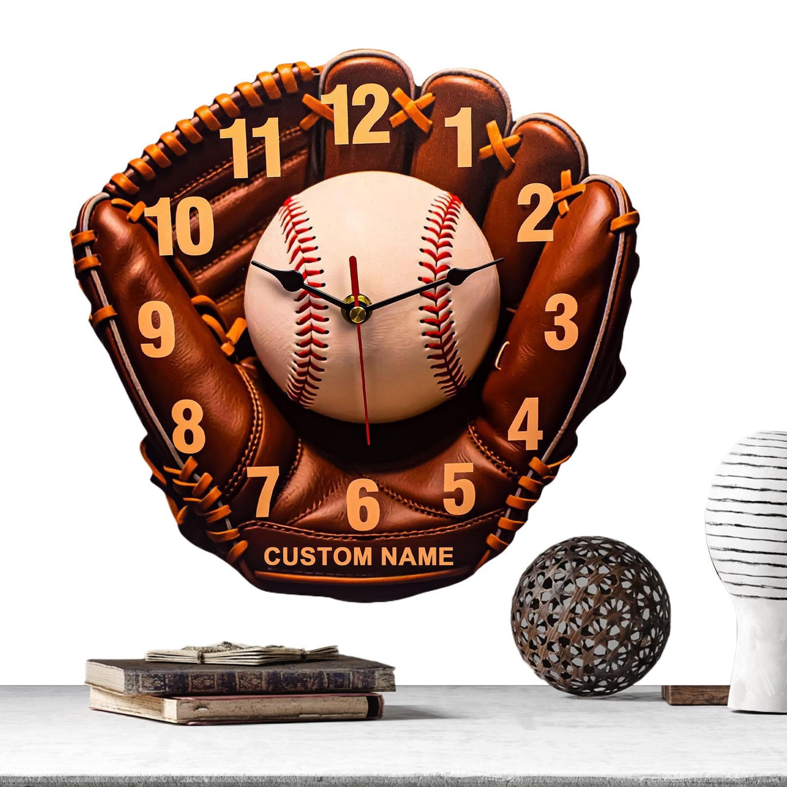 Wall Clock Decor Creative Time Management Tool
