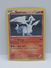 Pokémon TCG Reshiram 26/114 Black & White Holo Rare Used Condition