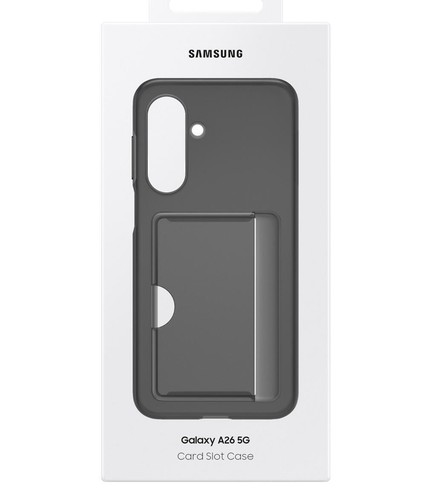 Samsung Card Slot Case für Galaxy A26 schwarz - Bild 6 von 9