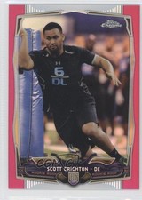 2014 Topps Chrome BCA Pink Refractor 183/399 Scott Crichton #176 0b2