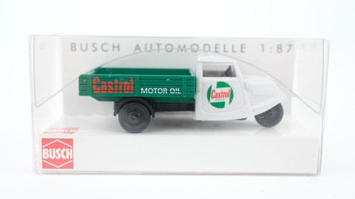 Triciclo Busch H0 40647 Tempo "Castrol Oil" | Condition: Gebraucht