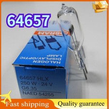 10PCS OSRAM 64657 HLX 24V250W G6.35 Halogen Optic Lamp 300H Surgical Shadowless