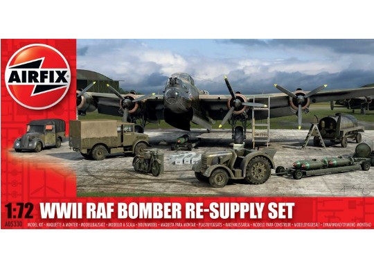 Airfix 1/72 05330 Bomber Re-Supply Set - WWII