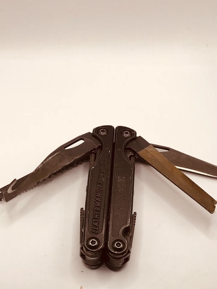 RARE Leatherman BLACK Charge XTI Titanium USED see description/ Pic’s - Image 3 of 4