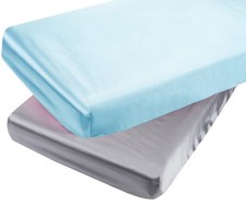 Satin Travel Crib Fitted Sheets for Baby Bjorn Guava Lotus Playard - Soft  Smoo