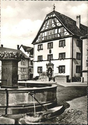 Rotenburg Fulda Rathaus Kump Brunnen