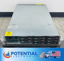 USED - SUPERMICRO CSE-829U X10DRU-I , DUAL PSU No HeatSinks, CPU, RAM, SSD/HDD