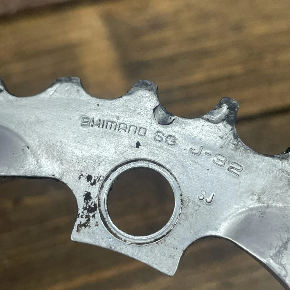 Shimano Deore Hyperdrive C Chainring Set 5-Bolt 94/58 BCD MTB 22T 32T Vintage - Image 4 of 4