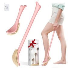 New Foot Brush with Extra-Long Handle, 3-in-1 Foot Scrubber for Wet or Dry Br...