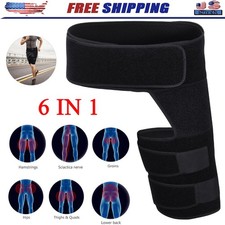 1/2 Hip Brace for Sciatica Pain Relief,Compression Support Wrap for Thigh Injury
