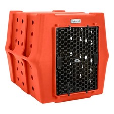Dakota 283 Canine Rough and Tough Economy Pet Kennel, Intermediate, Orange