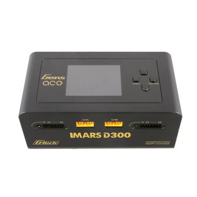 IMars D300 G-Tech Dual Lader 300W/700W schwarz Genspow G-Tech 12/230V