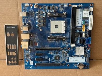 Dell Inspiron 5675 Desktop Motherboard & IO | DDR4 AMD AM4 | 07PR60 | Tested!