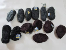 Vintage Blue Bird Brushed English Mohair Yarn Lot 13 1oz Skeins Made England