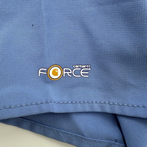 Carhartt Force Top Medium Damen Blau Krankenschwester Peeling Set Top & Small Bottom - Bild 6 von 15