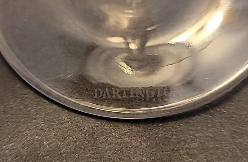 Трио красного вина Dartington. Качественная стеклянная посуда из Англии. 9+ дюймов в высоту. - Изображение 4 из 4