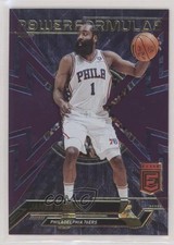2022-23 Donruss Elite Power Formulas Purple 27/49 James Harden #3 7y2