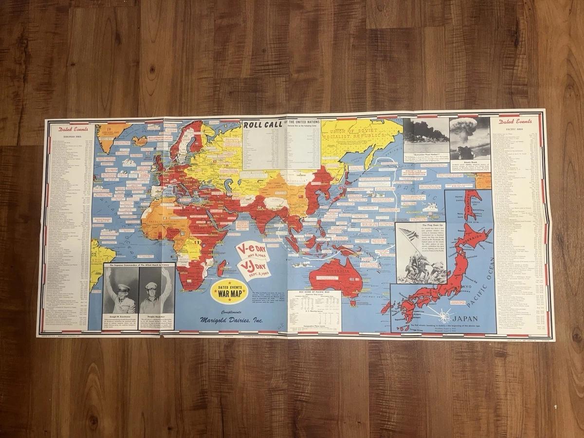 Vintage Original Antique World Maps & Atlases for sale | eBay