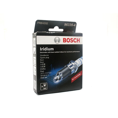 4PCS BOSCH Spark Plug FR6HI332 For Audi A1 A3 VW Beetle SKODA Octavia Seat - Picture 2 of 3