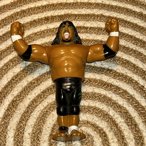 Vintage WWF Hasbro Series 10 - Samu the Headshrink...