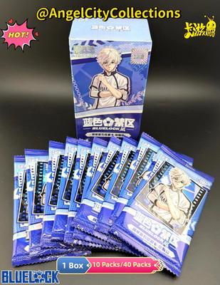 Kayou Offical Bluelock CCG TCG Booster Box 10 Packs card Rin Isagi Nagi Anime