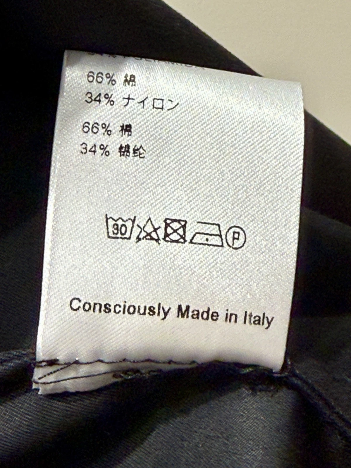 ANTI-DO-TO Unisex XL Black Hooded Rain Jacket  Made in Italy MSRP $250.00  #104 image 19